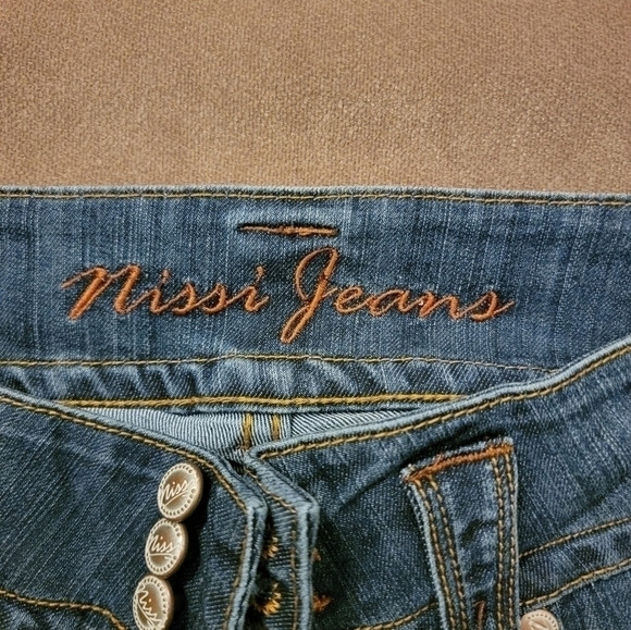 WOMENS Missi flared jeans with flap pockets Size 11, but fit like a small 9 - Picture 4 of 9